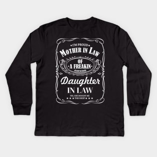 Awesome Mother In Law Kids Long Sleeve T-Shirt